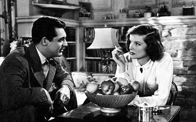 Cary Grant and Katharine Hepburn in Holiday Cary Grant and Katharine Hepburn in Holiday
