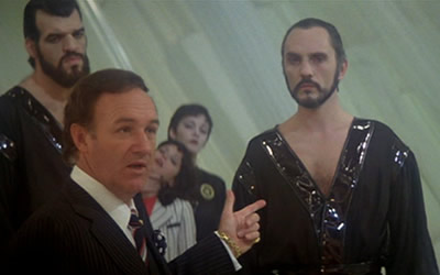 Gene Hackman and Terence Stamp in Superman II (1980) Gene Hackman and Terence Stamp in Superman II (1980)