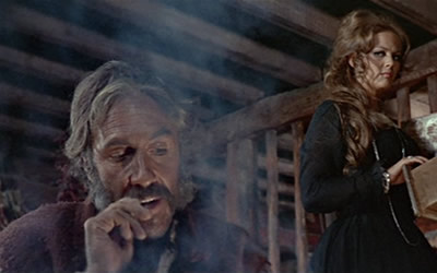 Jason Robards and Claudia Cardinale in Once Upon a Time in the West Jason Robards and Claudia Cardinale in Once Upon a Time in the West