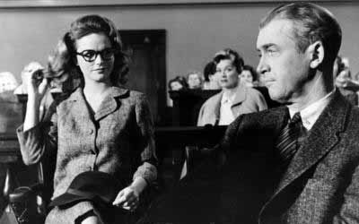 Lee Remick and James Stewart in Anatomy of a Murder Lee Remick and James Stewart in Anatomy of a Murder
