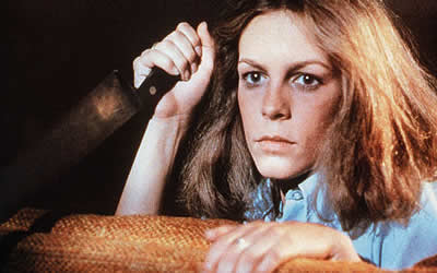 Jamie Lee Curtis as Laurie Strode in Halloween