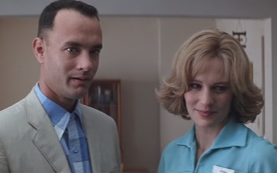 Tom Hanks and Robin Wright in Forrest Gump (1994) Tom Hanks and Robin Wright in Forrest Gump (1994)