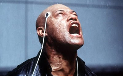 Laurence Fishburne as Morpheus in The Matrix Laurence Fishburne as Morpheus in The Matrix
