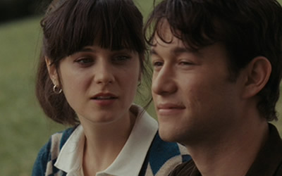 Zooey Deschanel and iJoseph Gordon-Levitt n 500 Days of Summer Zooey Deschanel and iJoseph Gordon-Levitt n 500 Days of Summer