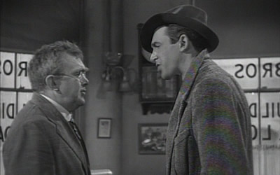 Thomas Mitchell and James Stewart in It's a Wonderful Life (1946) Thomas Mitchell and James Stewart in It's a Wonderful Life (1946)