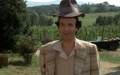 Roberto Benigni as Guido Orefice in Life is Beautiful (1997) Roberto Benigni as Guido Orefice in Life is Beautiful (1997)