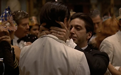 John Cazale and Al Pacino in The Godfather: Part II