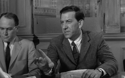 E.G. Marshall and Jack Klugman in 12 Angry Men