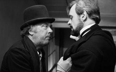 Freddie Jones and Anthony Hopkins in The Elephant Man Freddie Jones and Anthony Hopkins in The Elephant Man