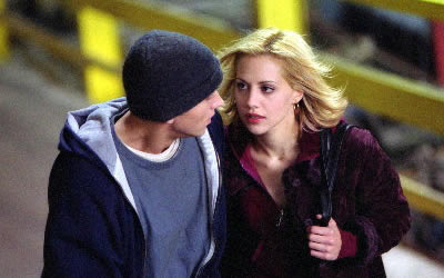 Eminem and Brittany Murphy in 8 Mile Eminem and Brittany Murphy in 8 Mile