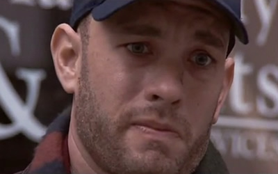 Tom Hanks as Andrew Beckett in Philadelphia Tom Hanks as Andrew Beckett in Philadelphia