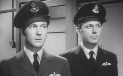 Bryan Forbes and Bill Kerr in Appointment in London (1953) Bryan Forbes and Bill Kerr in Appointment in London (1953)