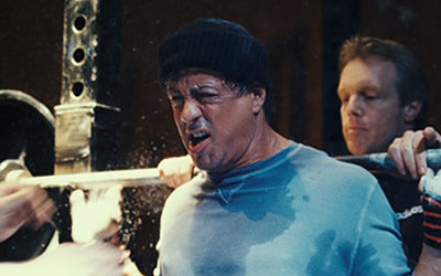 Sylvester Stallone as Rocky Balboa