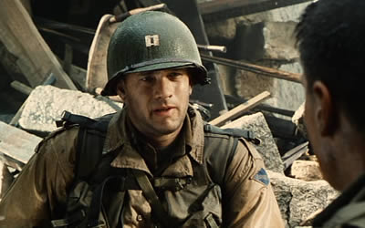 Tom Hanks in Saving Private Ryan (1998)