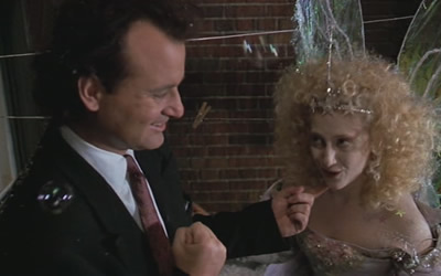 Bill Murray and Carol Kane in Scrooged (1988) Bill Murray and Carol Kane in Scrooged (1988)