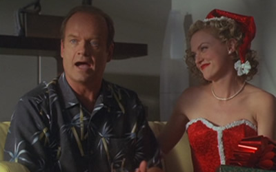 Kelsey Grammer and Elaine Hendrix in Mr. St. Nick (2002)