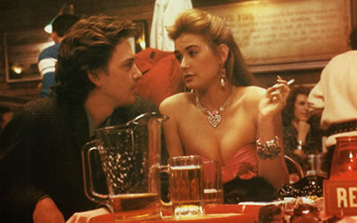 Andrew McCarthy and Demi Moore in St. Elmo's Fire Andrew McCarthy and Demi Moore in St. Elmo's Fire