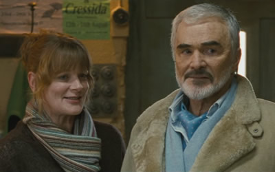 Samantha Bond and Burt Reynolds in A Bunch of Amateurs (2008)