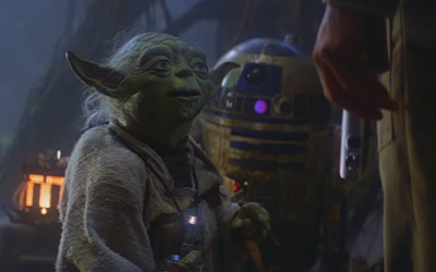 Yoda in Star Wars: Episode V - The Empire Strikes Back (1980) Yoda in Star Wars: Episode V - The Empire Strikes Back (1980)