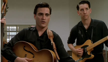 Joaquin Phoenix as Johnny Cash in Walk The Line