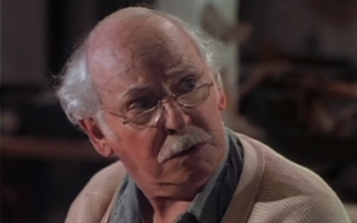 Barnard Hughes in A Hobo's Christmas (1987) Barnard Hughes in A Hobo's Christmas (1987)