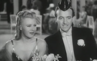 Ginger Rogers and David Niven in Bachelor Mother (1939) Ginger Rogers and David Niven in Bachelor Mother (1939)