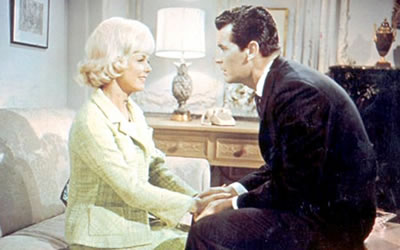 Doris Day and James Garner in Move Over Darling (1963) Doris Day and James Garner in Move Over Darling (1963)