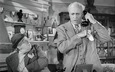 Margaret Rutherford and Alastair Sim in The Happiest Days of Your Life (1950) Margaret Rutherford and Alastair Sim in The Happiest Days of Your Life (1950)