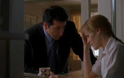 Anthony LaPaglia and Mary Stuart Masterson in Black and Blue (1999) Anthony LaPaglia and Mary Stuart Masterson in Black and Blue (1999)