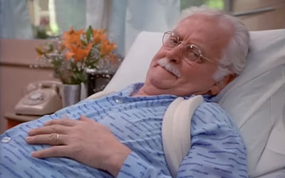 Art Carney in A Doctor's Story (1984)