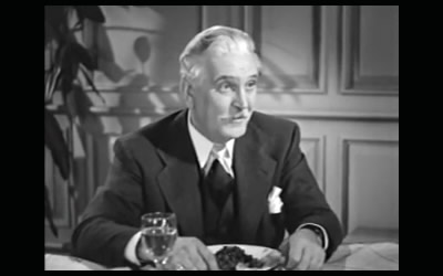 Frank Morgan in A Stranger in Town (1943)