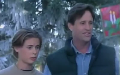 Erik von Detten and Robert Hays in Christmas Every Day (1996)