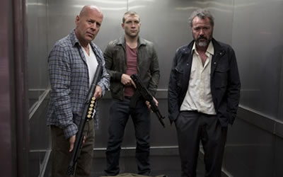 Bruce Willis, Jai Courtney and Sebastian Koch in A Good Day to Die Hard (2013)