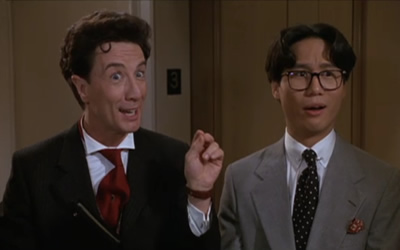 Martin Short and B.D. Wong in Father of the Bride Part II