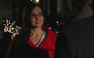 Laura Breckenridge in A Christmas Kiss (2011)