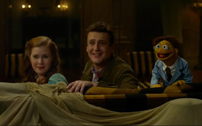 Amy Adams and Jason Segel in The Muppets (2011) Amy Adams and Jason Segel in The Muppets (2011)