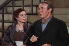 Elsa Lanchester and Donald Crisp in Lassie Come Home Elsa Lanchester and Donald Crisp in Lassie Come Home