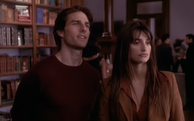 Tom Cruise and Penélope Cruz in Vanilla Sky (2001)