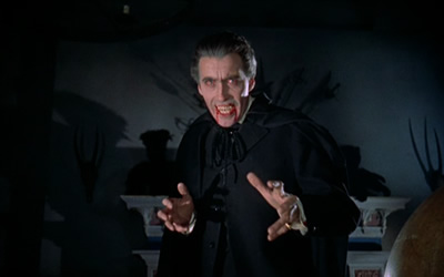 Christopher Lee in Dracula (1958) Christopher Lee in Dracula (1958)