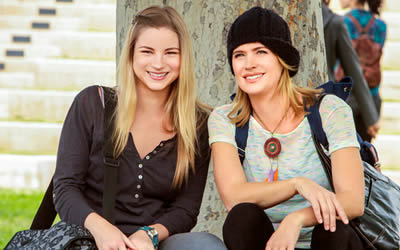Allie Gonino and Kristy Swanson in A Lesson in Romance (2014) (aka: Mom and Dad Undergrads) Allie Gonino and Kristy Swanson in A Lesson in Romance (2014) (aka: Mom and Dad Undergrads)