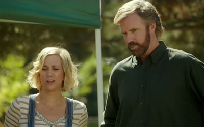 Kristen Wiig and Will Ferrell in A Deadly Adoption (2015)