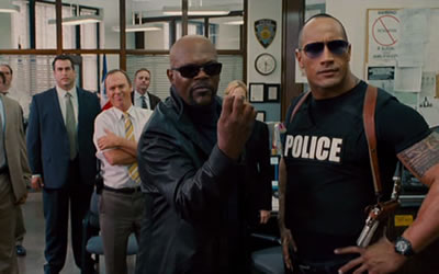 Samuel L. Jackson and Dwayne Johnson in The Other Guys (2010) Samuel L. Jackson and Dwayne Johnson in The Other Guys (2010)