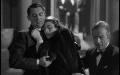 Cary Grant, Ingrid Bergman and Claude Rains in Notorious Cary Grant, Ingrid Bergman and Claude Rains in Notorious