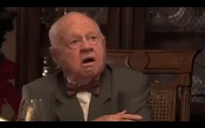 Mickey Rooney in A Christmas Too Many (2007)