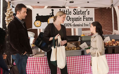 James Patrick Stuart, Teri Polo and Bailee Madison in A Taste of Romance (2012)