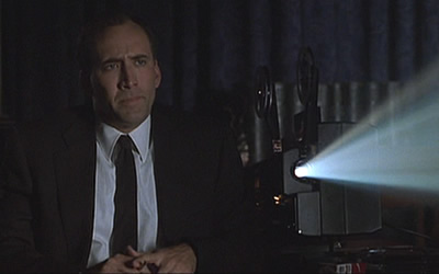 Nicolas Cage as Tom Welles in 8mm Nicolas Cage as Tom Welles in 8mm