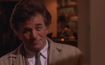 Peter Falk in Columbo Cries Wolf (1990) Peter Falk in Columbo Cries Wolf (1990)