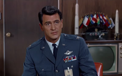 Rock Hudson in A Gathering of Eagles (1963)