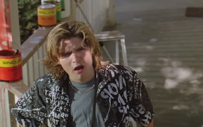Corey Feldman as Ricky Butler in The burbs (1989) Corey Feldman as Ricky Butler in The burbs (1989)