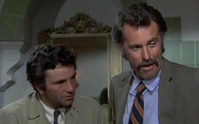 Peter Falk and Dabney Coleman in Columbo: Double Shock (1973) Peter Falk and Dabney Coleman in Columbo: Double Shock (1973)